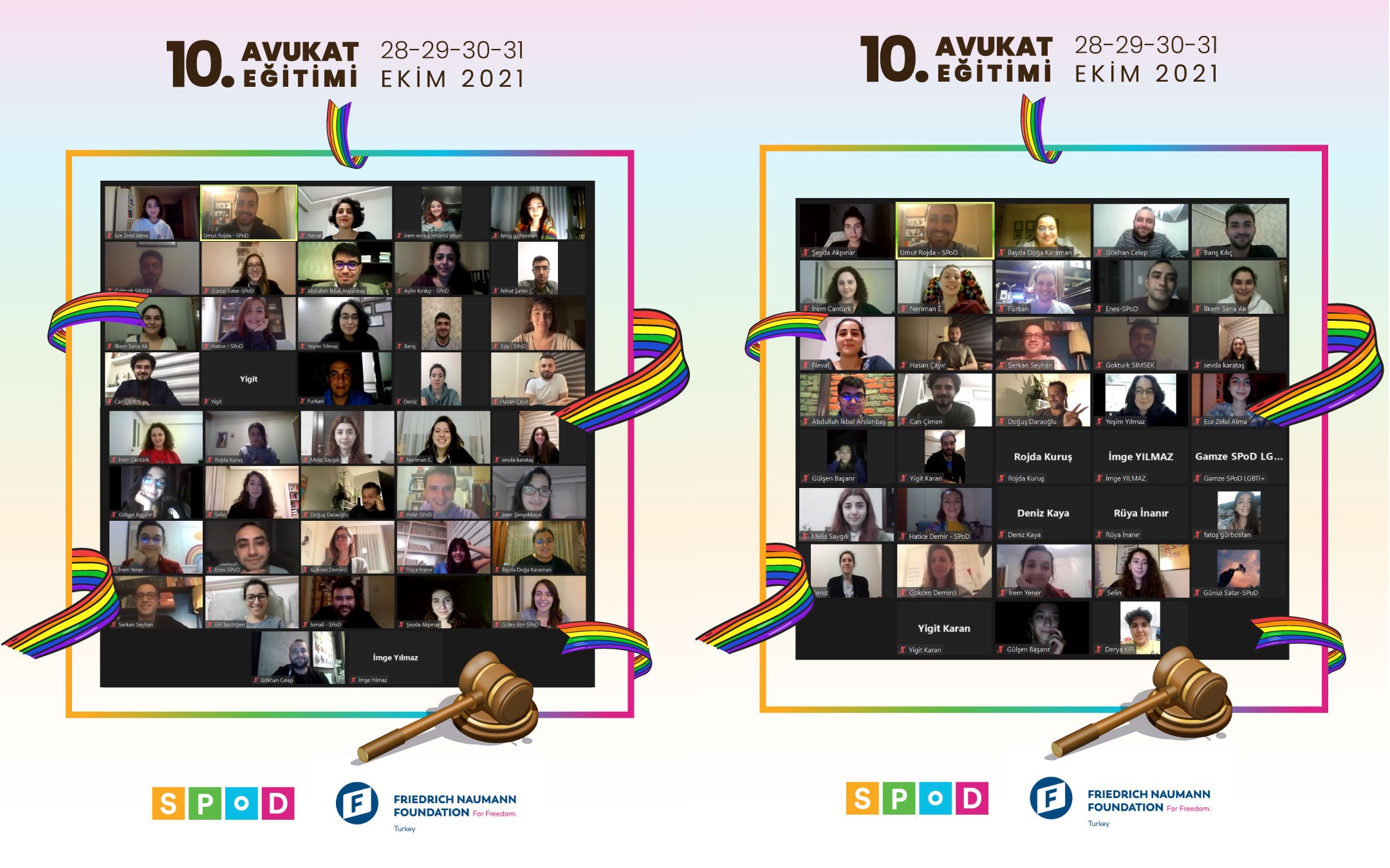 SPoD’un 10. Avukat Eğitimi nasıl geçti? Kaos GL - LGBTİ+ Haber Portalı