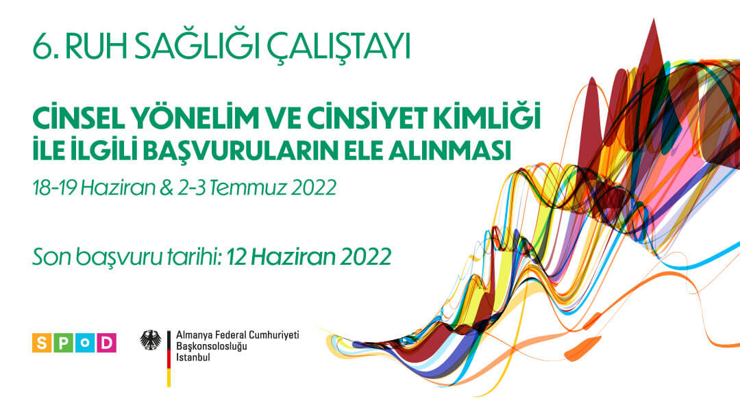 SPoD’un 6. Ruh Sağlığı Çalıştayı başvuruya açıldı Kaos GL - LGBTİ+ Haber Portalı