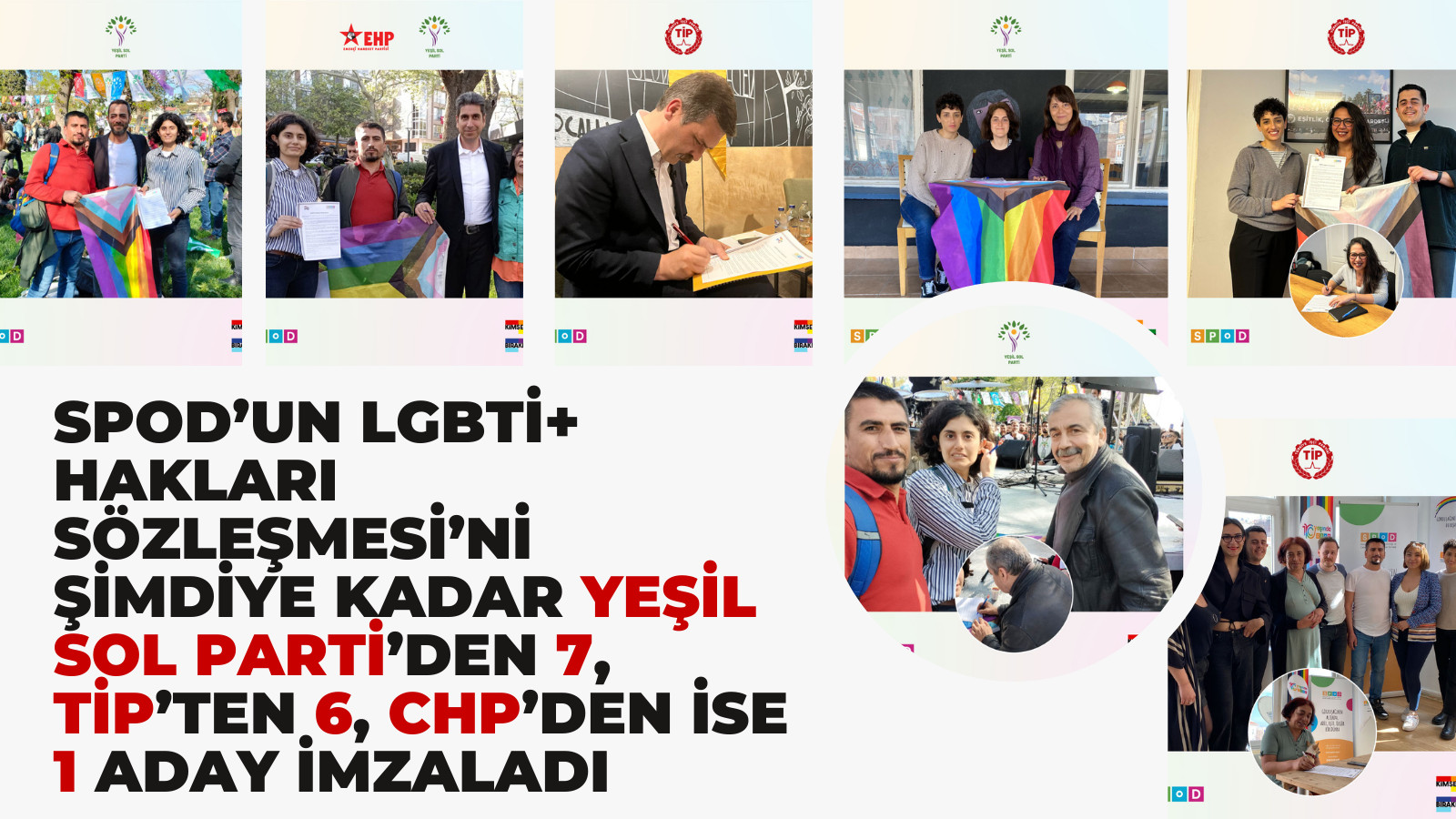 SPoD’un LGBTİ+ Hakları Sözleşmesi’ne şimdiye kadar 14 imza Kaos GL - LGBTİ+ Haber Portalı
