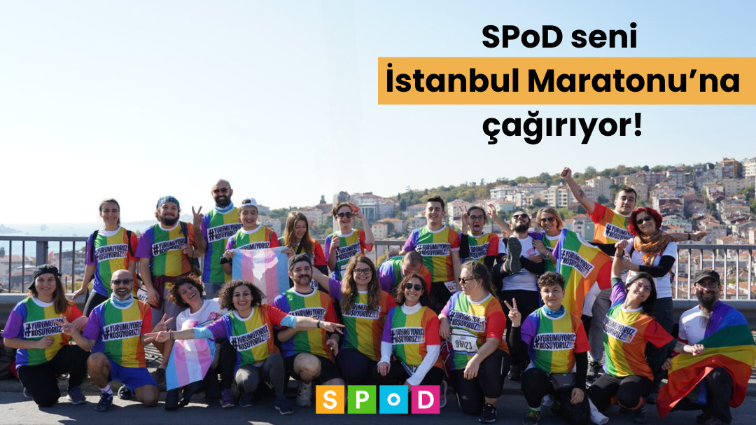 SPoD: Yeni umutlar yeşertmek için bizimle koşun Kaos GL - LGBTİ+ Haber Portalı
