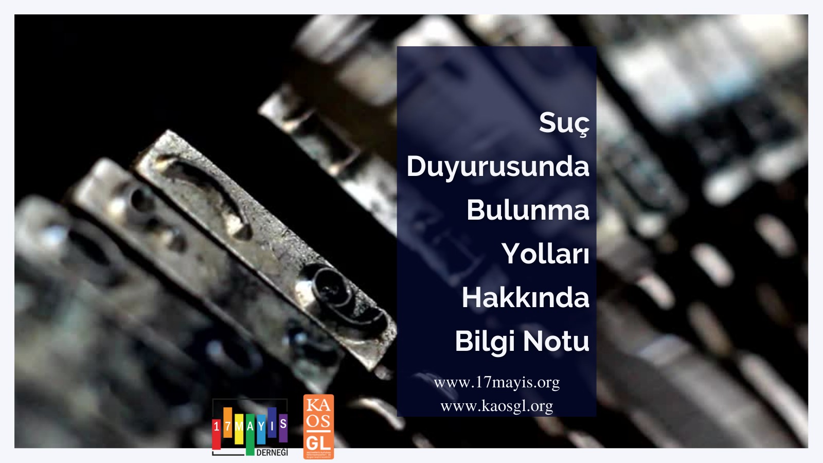 Suç duyurusunda bulunmak için ne yapmalıyım? Kaos GL - LGBTİ+ Haber Portalı