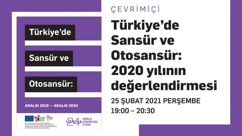 Susma Platformu’ndan: Türkiye’de sansür ve otosansür: 2020 yılının değerlendirmesi Kaos GL - LGBTİ+ Haber Portalı