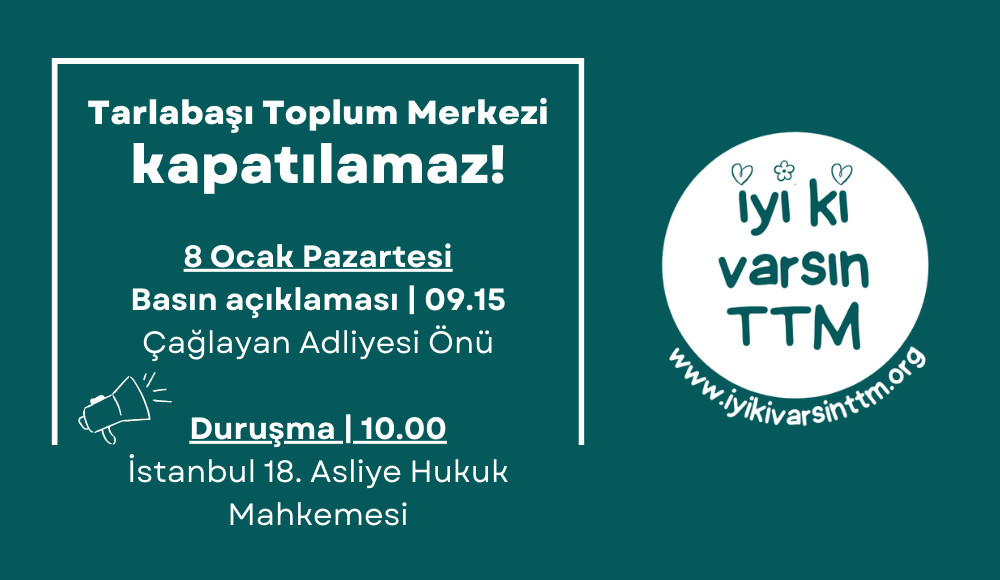 Tarlabaşı Toplum Merkezi kapatma davası 8 Ocak’ta devam edecek | Kaos GL - LGBTİ+ Haber Portalı Haber