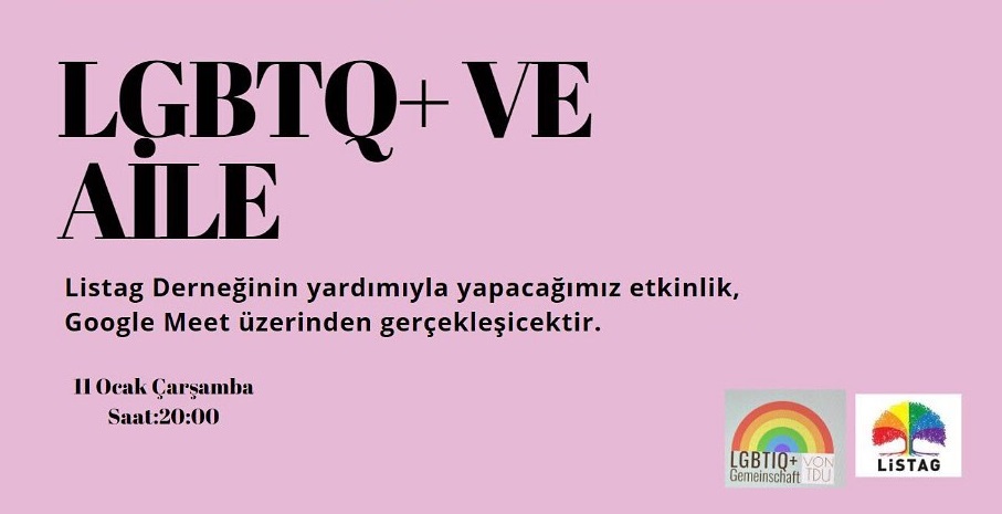 TAU LGBTİQ+’dan “LGBTQ+ ve Aile” etkinliği Kaos GL - LGBTİ+ Haber Portalı