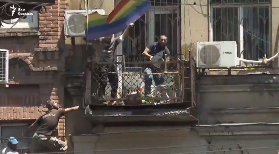 Tiflis Onur Yürüyüşü’ne devlet destekli saldırı Kaos GL - LGBTİ+ Haber Portalı