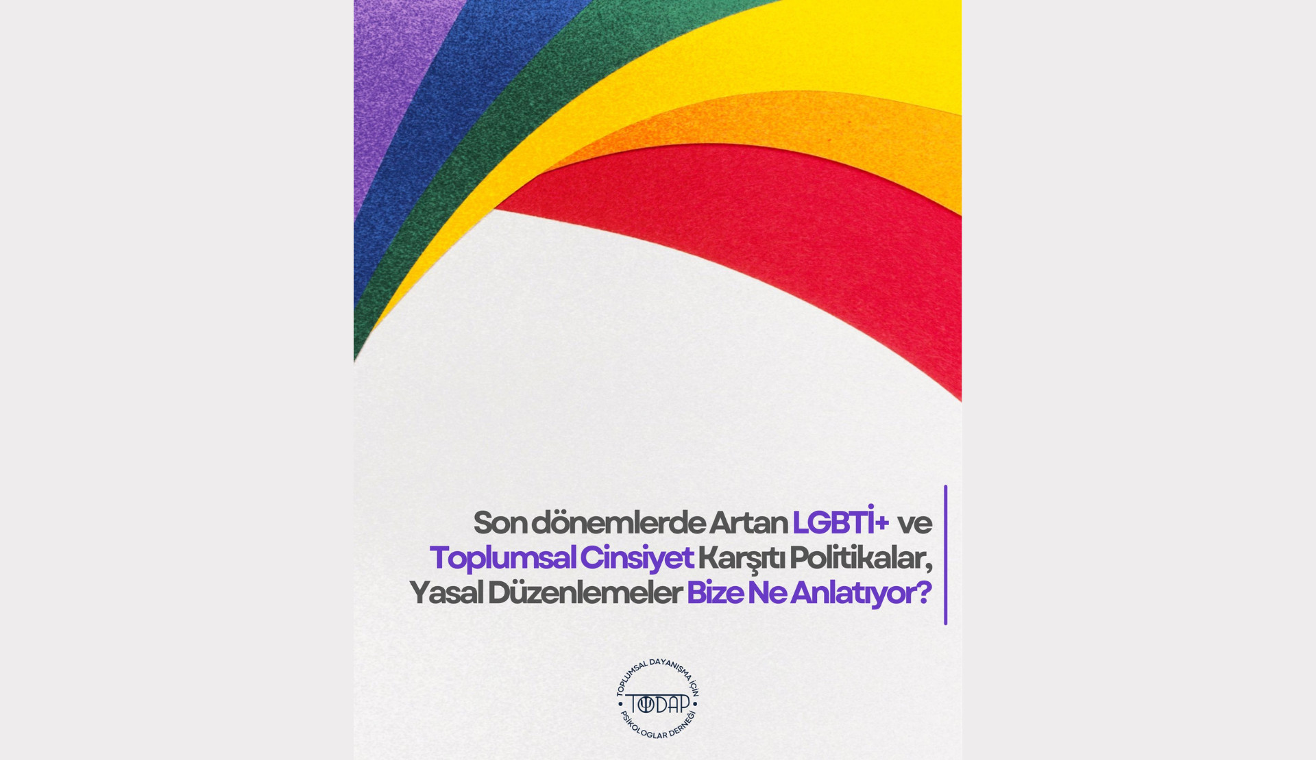 TODAP'tan 11. Yargı Paketi’ne tepki: "Psikolojik ve cinsel(leştirilmiş) şiddettir" Kaos GL - LGBTİ+ Haber Portalı