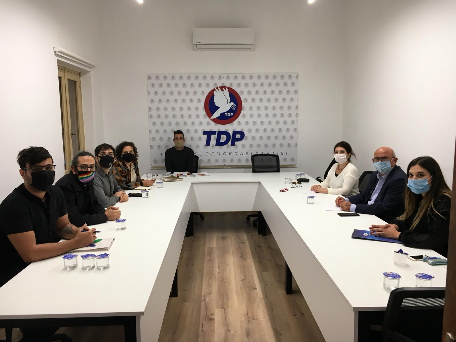 Toplumcu Demokrasi Partisi LGBTİ+ hakları için işbirliğine hazır Kaos GL - LGBTİ+ Haber Portalı
