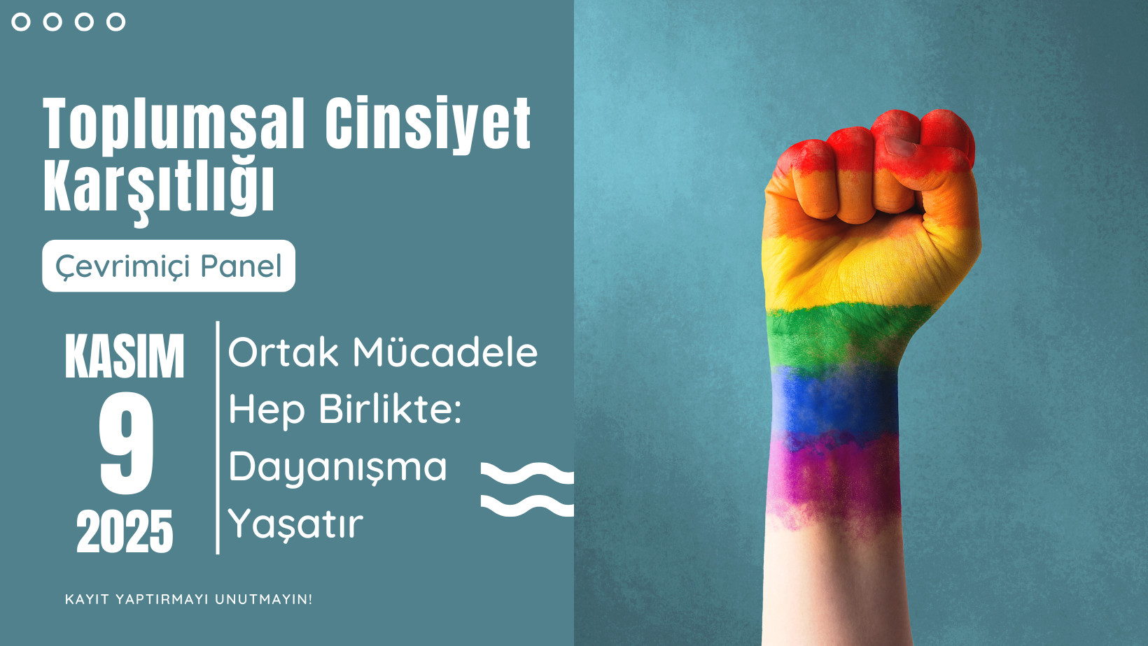 Toplumsal cinsiyet karşıtlığına karşı ortak panel: Dayanışma yaşatır! | Kaos GL - LGBTİ+ Haber Portalı Haber