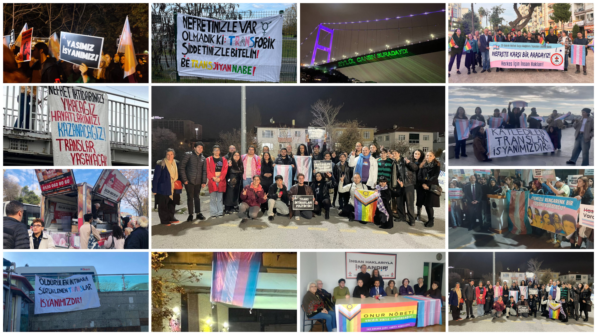 Trans hakları savunucuları 20 Kasım’da sokakları doldurdu: İsyandayız! Kaos GL - LGBTİ+ Haber Portalı