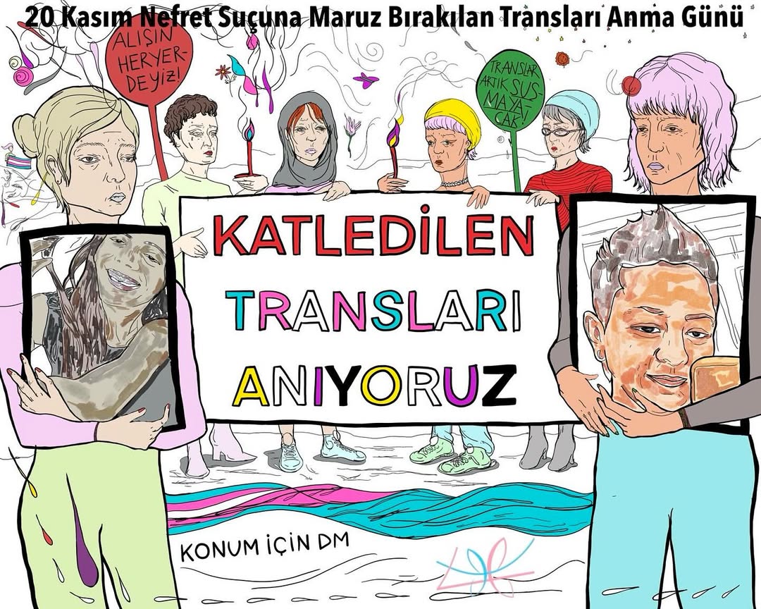 Trans Onur Haftası Komitesi’nden 20 Kasım için eylem çağrısı Kaos GL - LGBTİ+ Haber Portalı