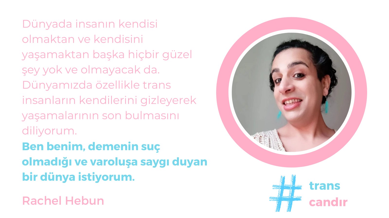 Trans sesler: Benim, demenin suç olmadığı bir dünya Kaos GL - LGBTİ+ Haber Portalı
