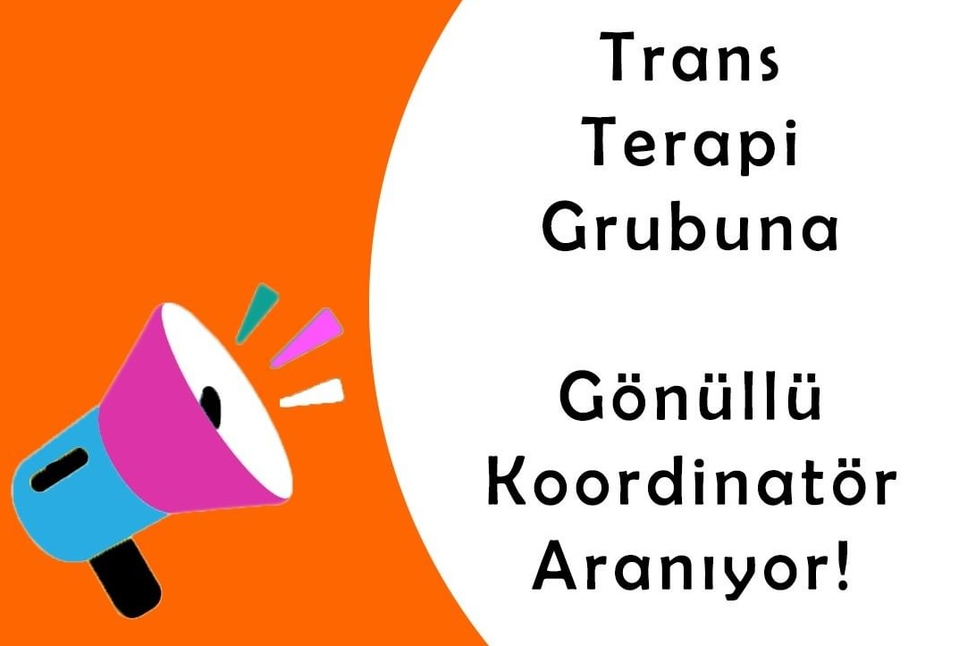 Trans Terapi Grubu, gönüllü koordinatörünü arıyor Kaos GL - LGBTİ+ Haber Portalı