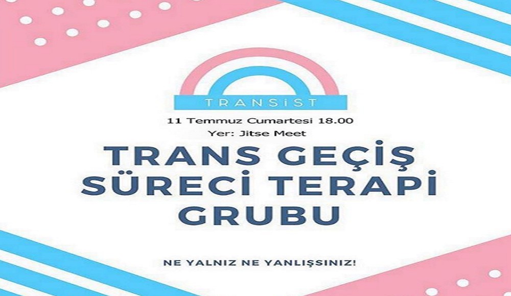 Trans Terapi Grubu Toplantısı 11 Temmuz’da Kaos GL - LGBTİ+ Haber Portalı
