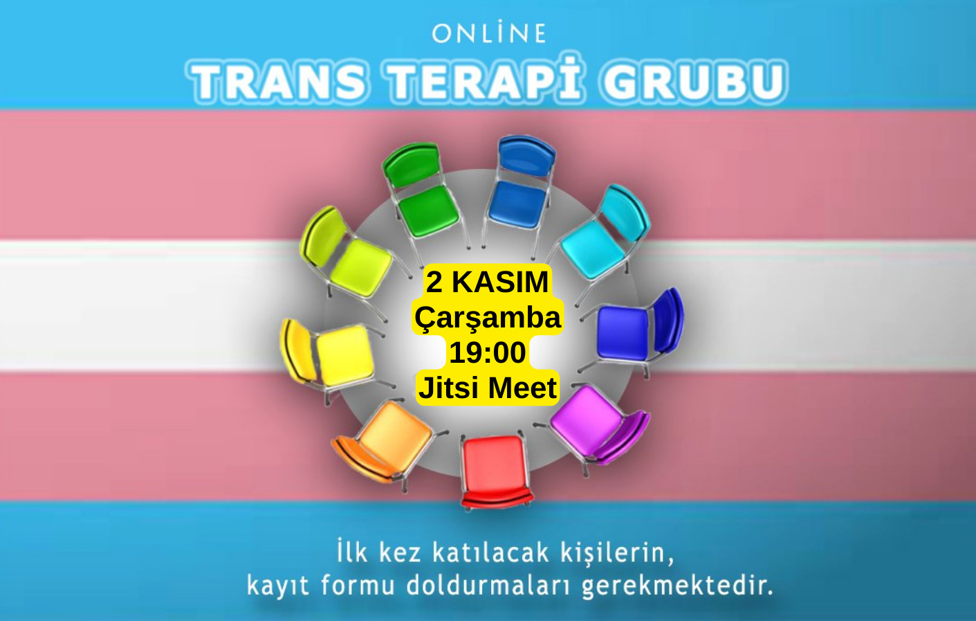 Trans Terapi Grubu toplantısı 2 Kasım’da Kaos GL - LGBTİ+ Haber Portalı