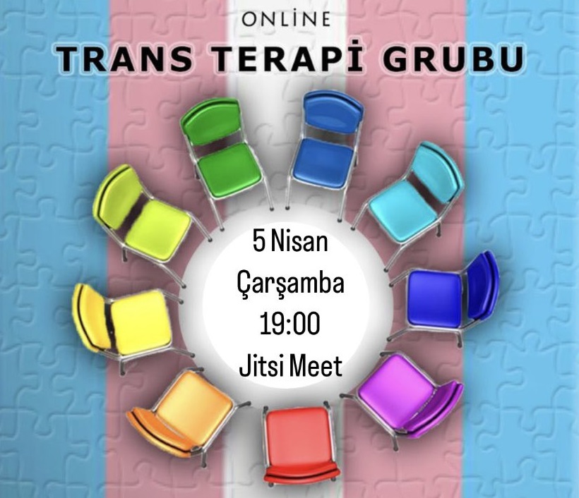Trans Terapi Grubu toplantısı 5 Nisan’da Kaos GL - LGBTİ+ Haber Portalı