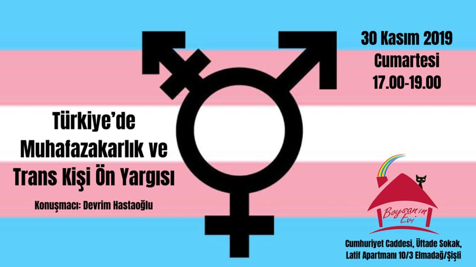 Türkiye’de muhafazakarlık ve trans kişi ön yargısı Boysan’ın Evi’nde konuşulacak Kaos GL - LGBTİ+ Haber Portalı