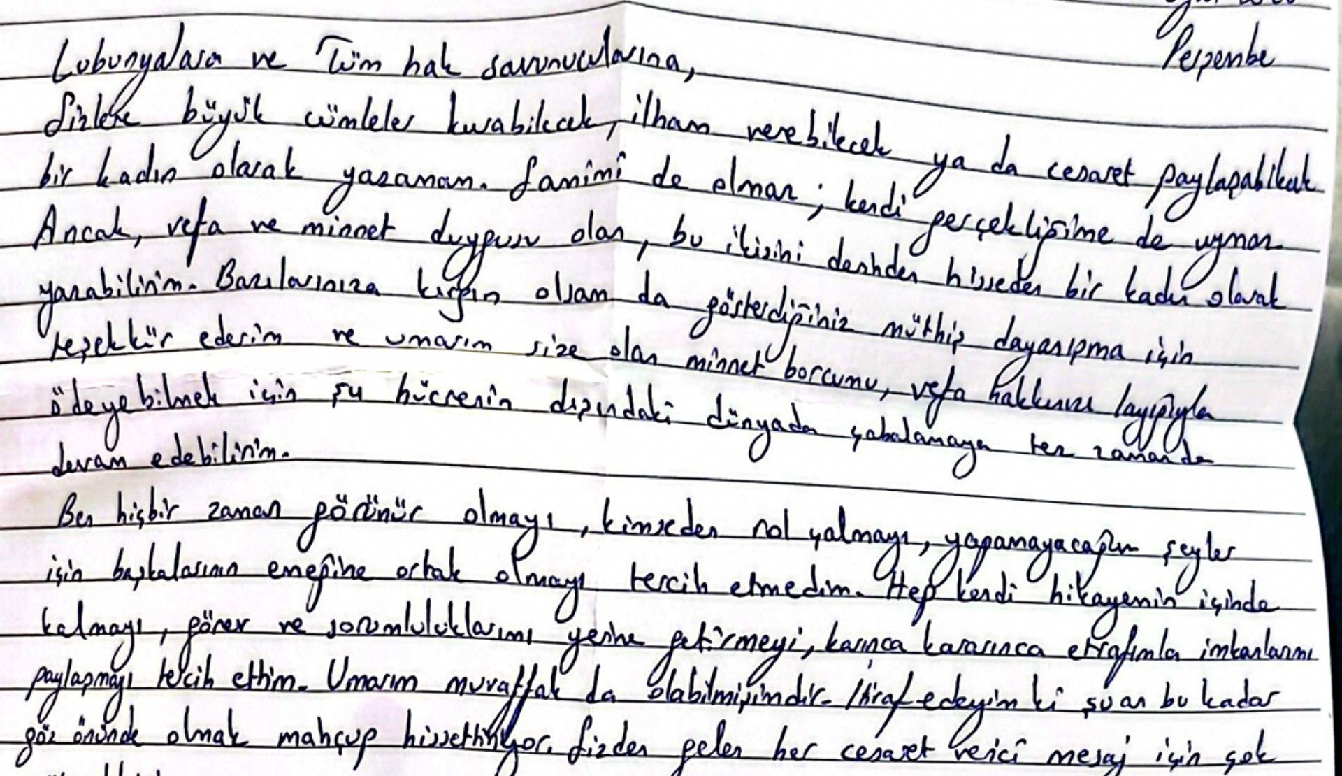 Tutuklu Kaos GL Yönetim Kurulu üyesi Janset Kalan’dan mesaj: “Mahpus transları hatırlayın” Kaos GL - LGBTİ+ Haber Portalı