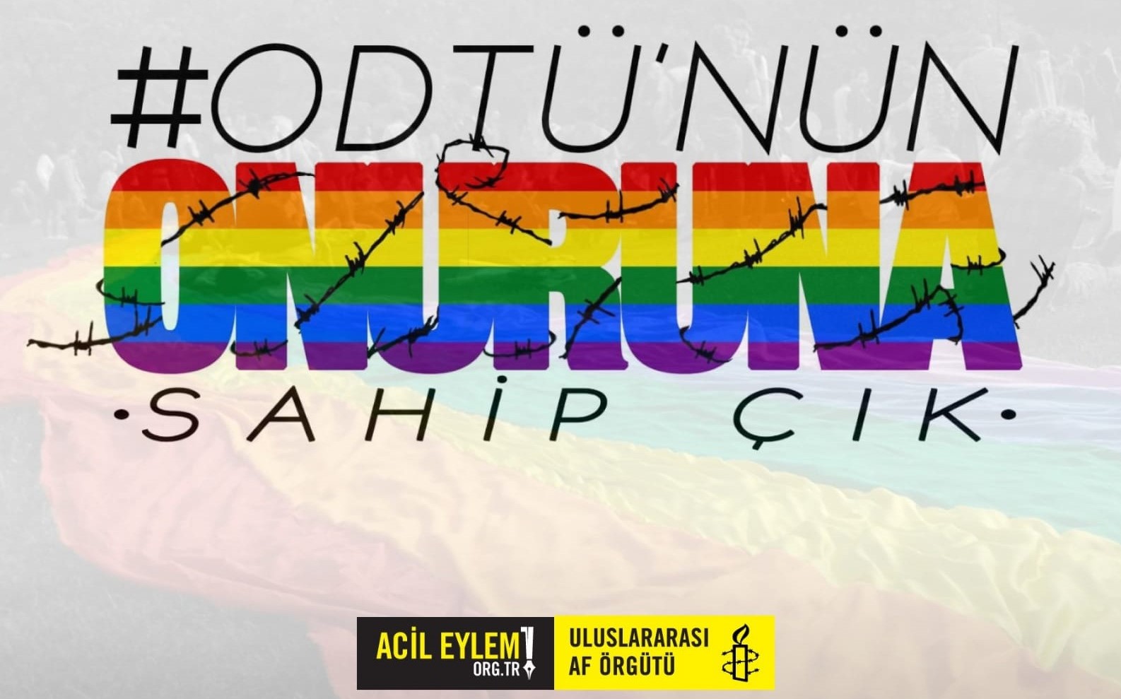 Uluslararası Af Örgütü: ODTÜ'lülere yönelik suçlamalar düşürülmeli Kaos GL - LGBTİ+ Haber Portalı
