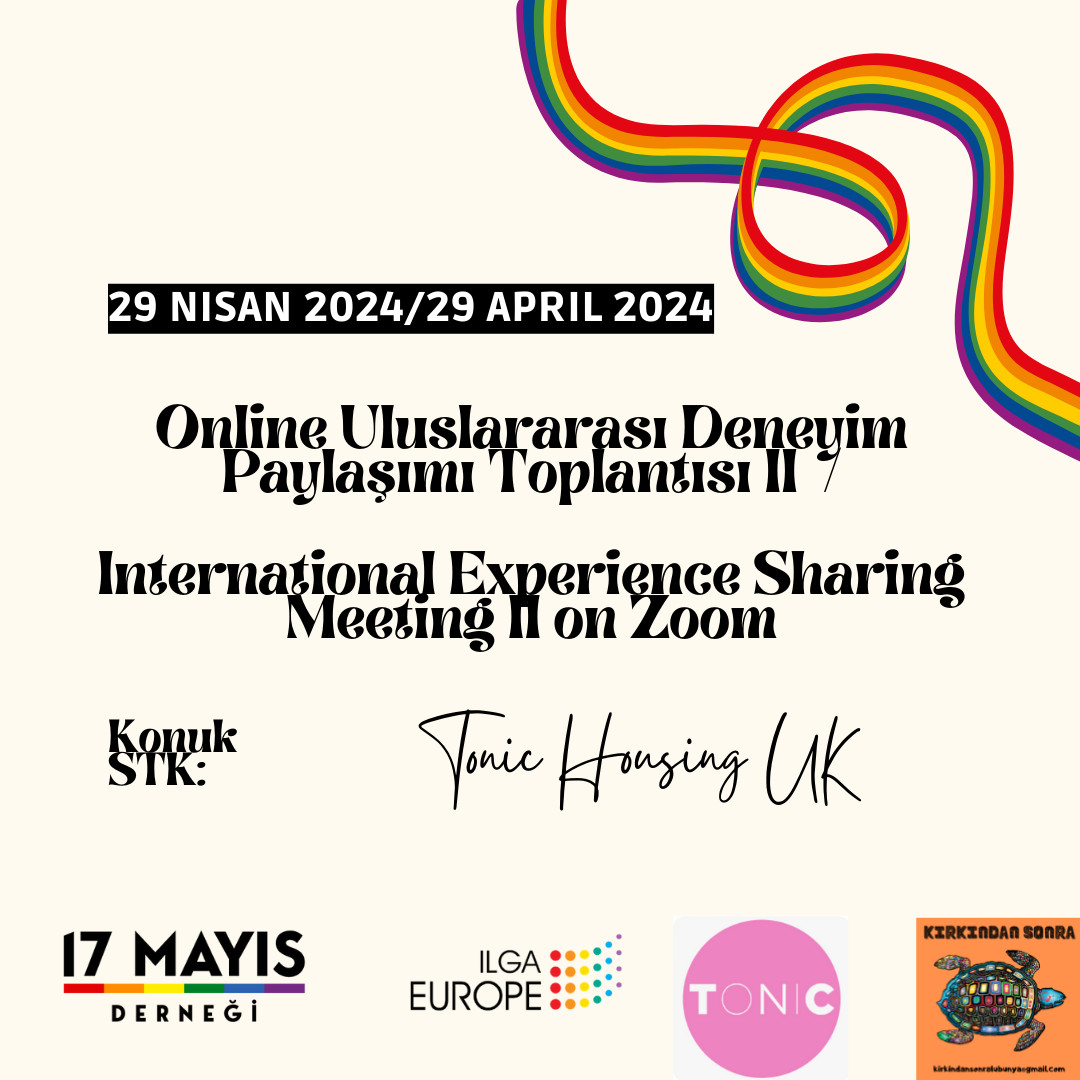 Uluslararası Deneyim Paylaşımı Toplantısı’nın ikincisi 29 Nisan’da! Kaos GL - LGBTİ+ Haber Portalı