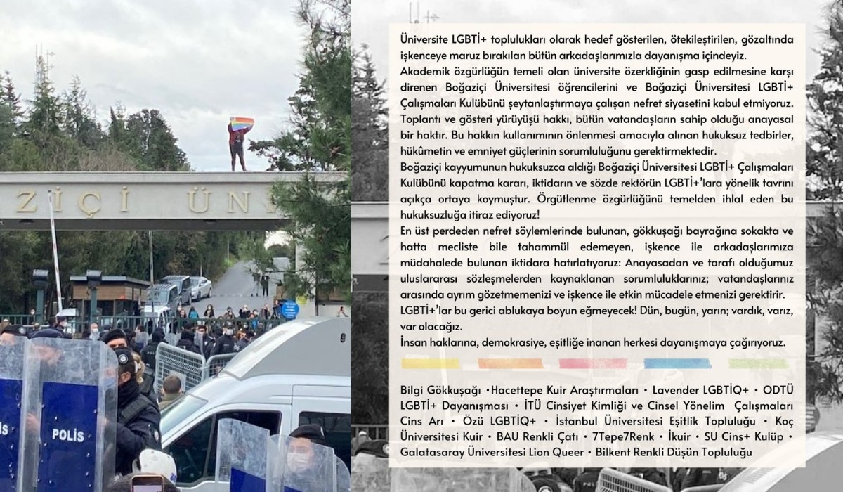 Üniversite LGBTİ+ toplulukları: Dün, bugün, yarın; vardık, varız, var olacağız. Kaos GL - LGBTİ+ Haber Portalı