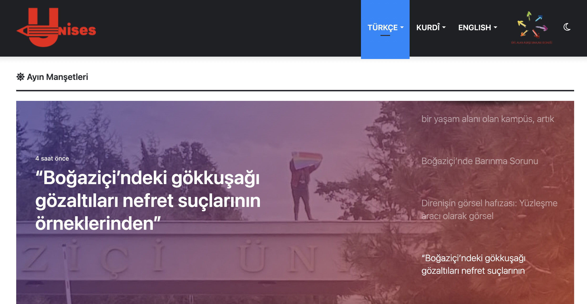Üniversitenin Sesi haber portalı açıldı Kaos GL - LGBTİ+ Haber Portalı