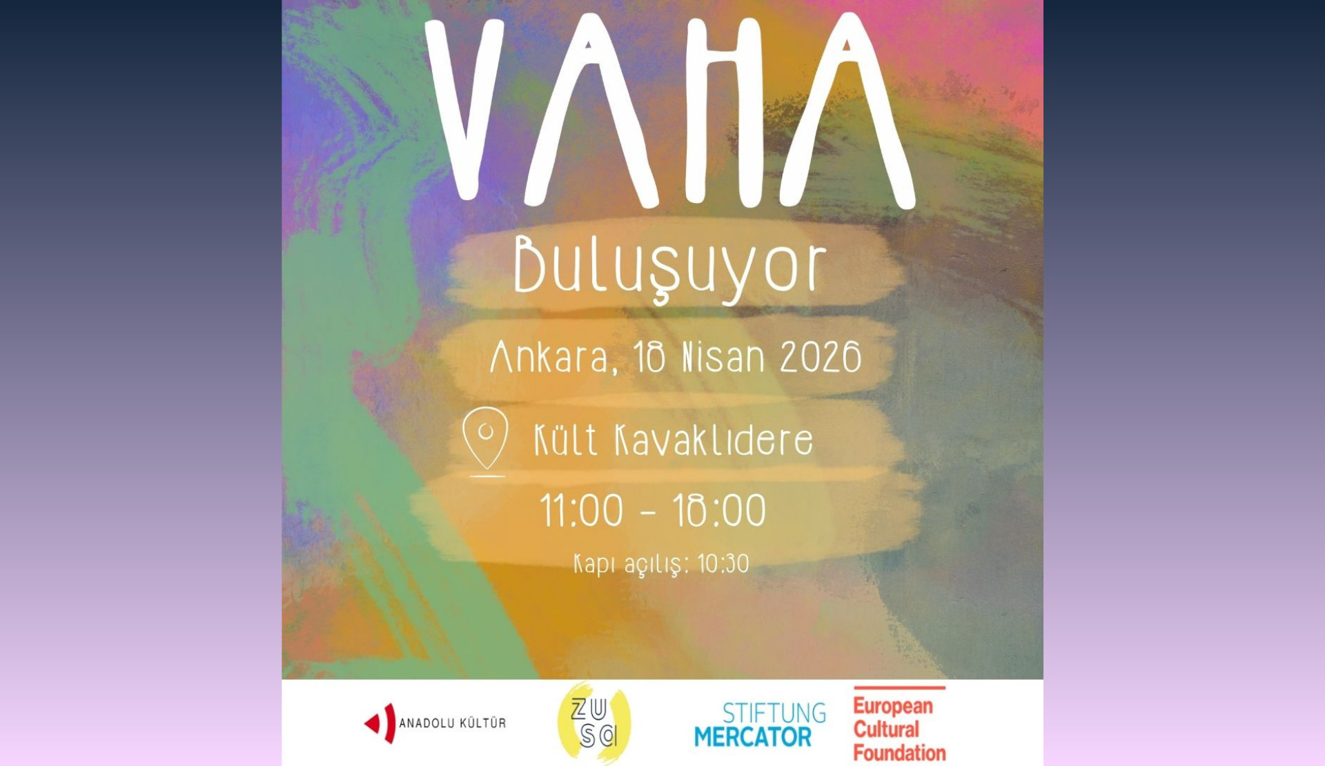“VAHA Buluşuyor” 18 Nisan’da Ankara’da! Kaos GL - LGBTİ+ Haber Portalı