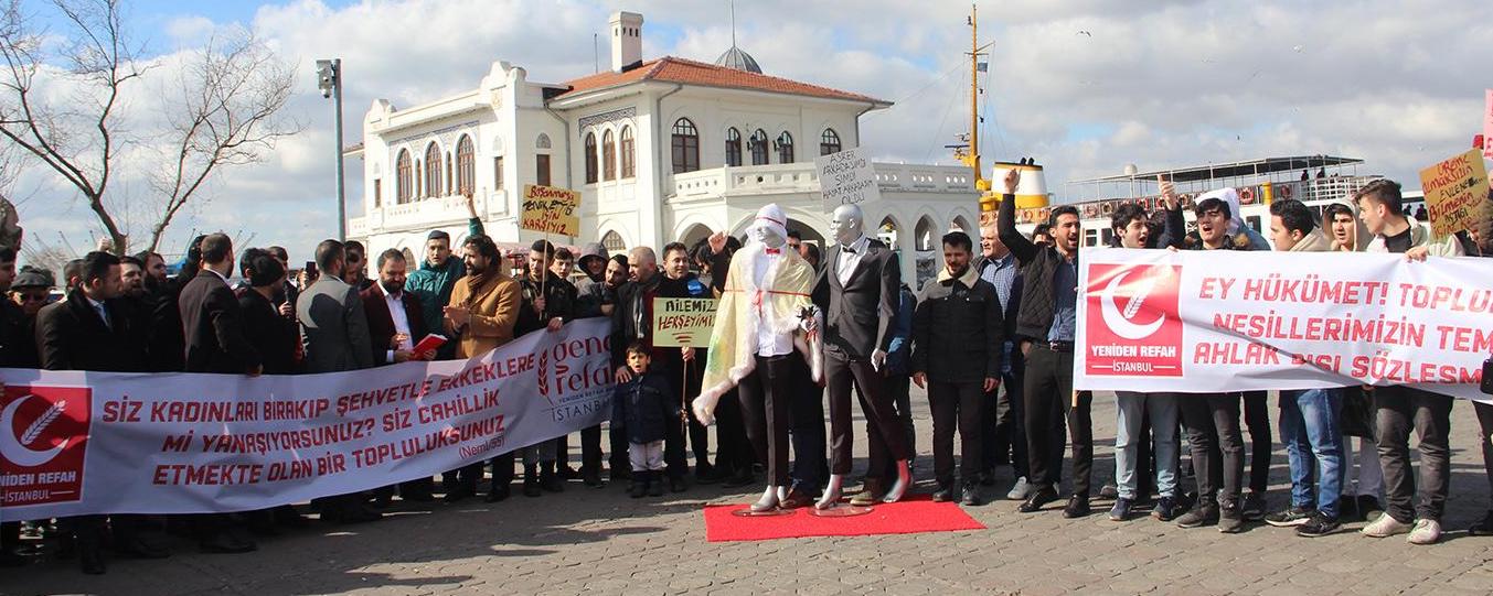 Yeniden Refah Partisi’nden nefret eylemi: “Lut kavmi, zina, fuhuş, lanet” Kaos GL - LGBTİ+ Haber Portalı