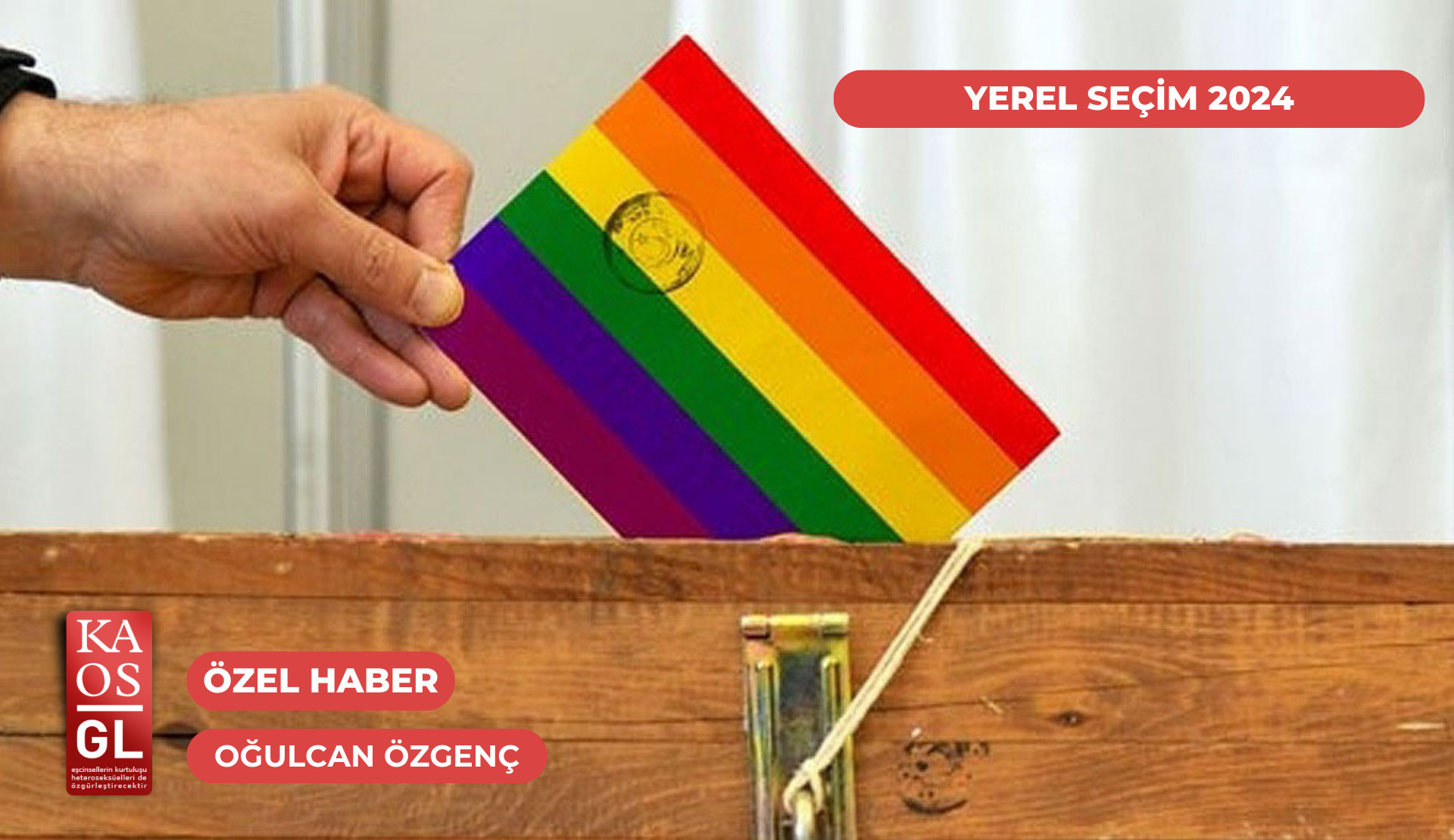 #yerelseçim24 dosyası başlıyor! | Kaos GL - LGBTİ+ Haber Portalı Haber