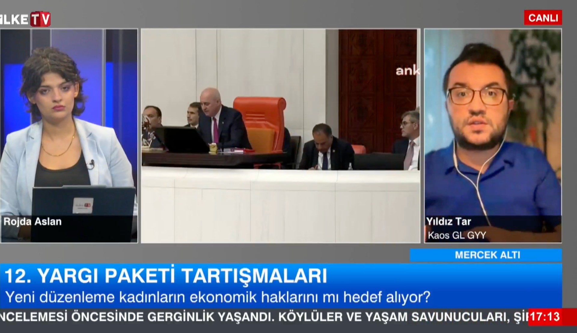 Yıldız Tar, 12. Yargı Paketi’ni İlke TV’ye değerlendirdi: “Varoluş, nasıl suç olabilir?” Kaos GL - LGBTİ+ Haber Portalı