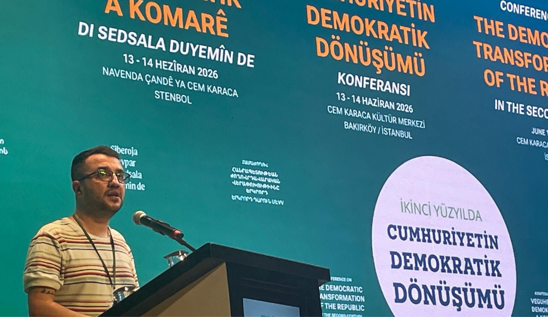 Yıldız Tar, Cumhuriyetin Demokratik Dönüşümü Konferansı’nda konuştu: “Varoluşunuzdan utanmanızın öğretildiği bir sistemde yaşıyoruz” | Kaos GL - LGBTİ+ Haber Portalı Haber
