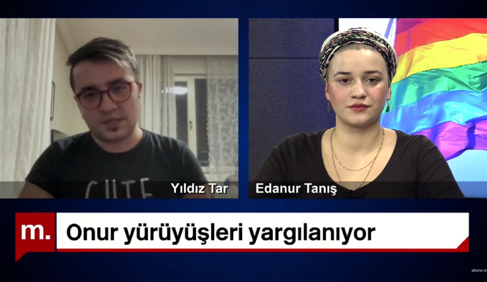 Yıldız Tar: “Gökkuşağı bayrağına terör örgütü flaması demek, LGBTİ+’lara yönelik nefret suçudur” | Kaos GL - LGBTİ+ Haber Portalı
