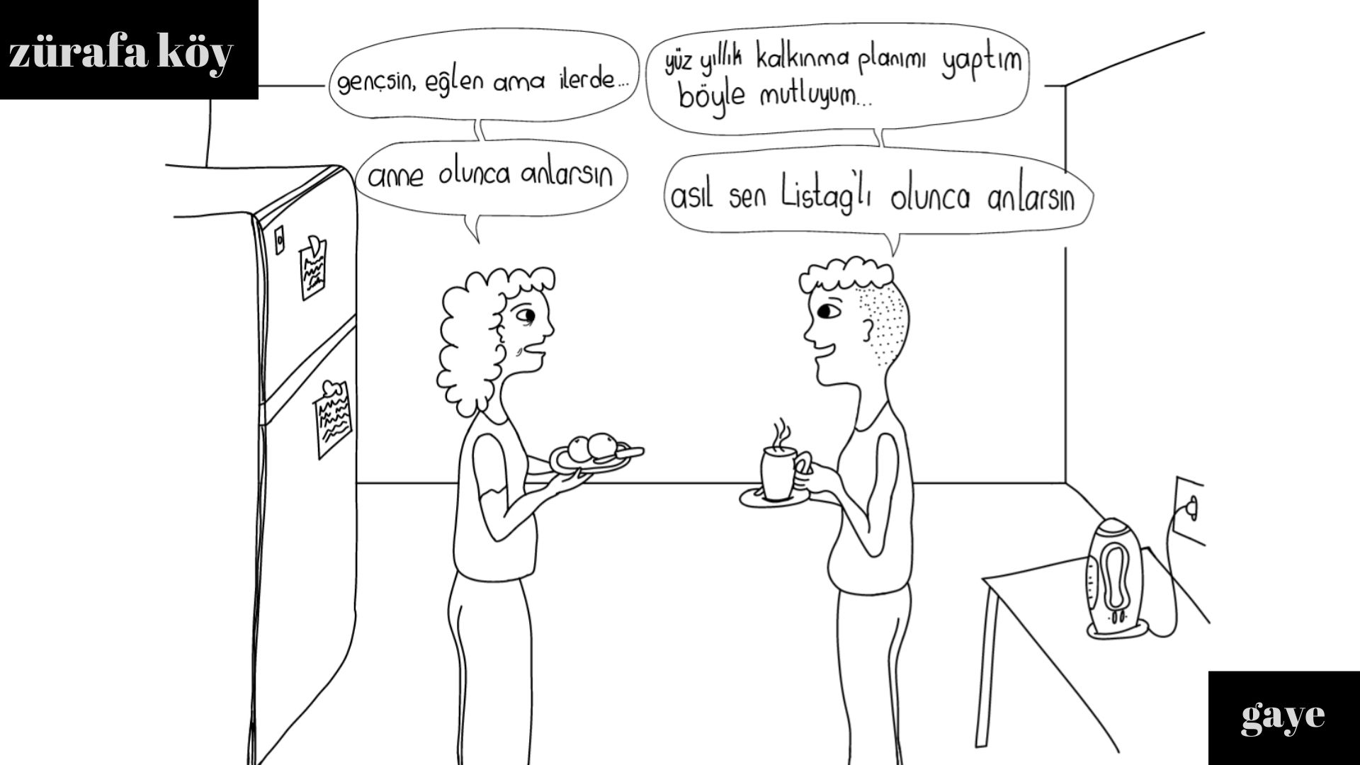 Zürafa Köy: Anlarsın Kaos GL - LGBTİ+ Haber Portalı