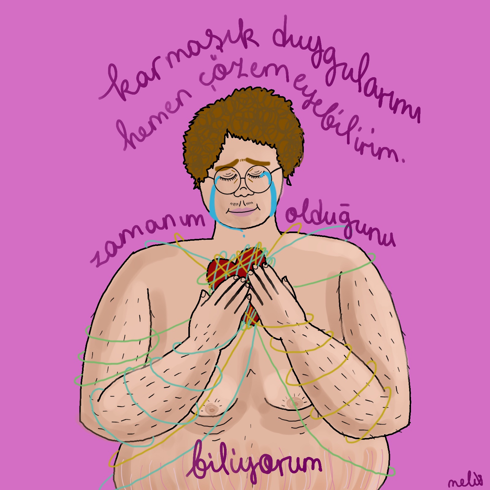 İyileşme Çizimleri: Karmaşık duygularım Kaos GL - LGBTİ+ Haber Portalı