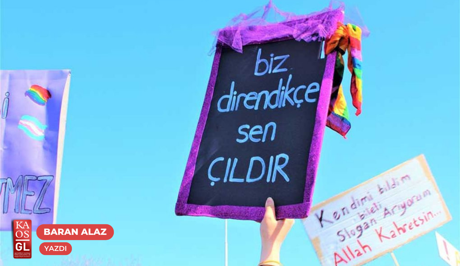 Varoluşumla birilerini çıldırtmanın tadını çıkaracağım | Kaos GL - LGBTİ+ Haber Portalı Gökkuşağı Forumu Köşe Yazısı
