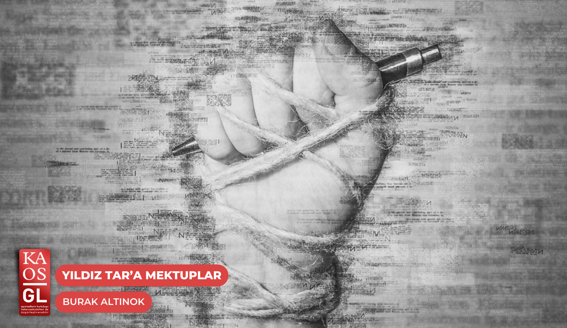 Yıldız Tar’a mektuplar: “Yaptıklarını hatırla ve kendinle gurur duy!” Kaos GL - LGBTİ+ Haber Portalı