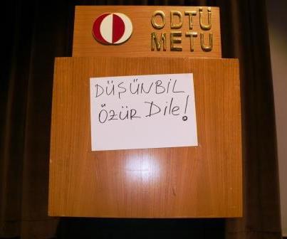 "Homofobik LİBİDO ve Düşünbil ODTÜ&rsquo;den defol!" Kaos GL - LGBTİ+ Haber Portalı