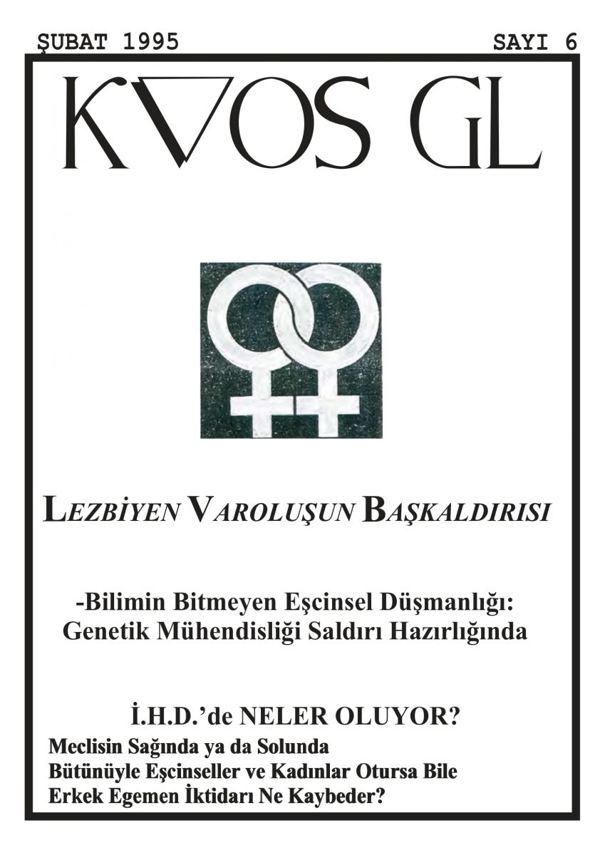 24 yıl öncesinden: Lezbiyen Varoluşun Başkaldırısı Kaos GL - LGBTİ+ Haber Portalı