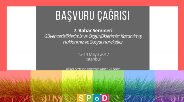 Baharda seminer başkadır: Güvencesizliklerimiz ve özgürlüklerimiz Kaos GL - LGBTİ+ Haber Portalı