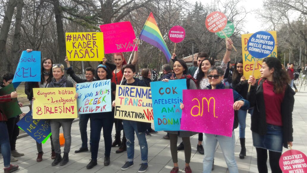 Ankara&rsquo;nın 8 Mart&rsquo;ı: Kadın Grevi&rsquo;ne selam olsun! Kaos GL - LGBTİ+ Haber Portalı