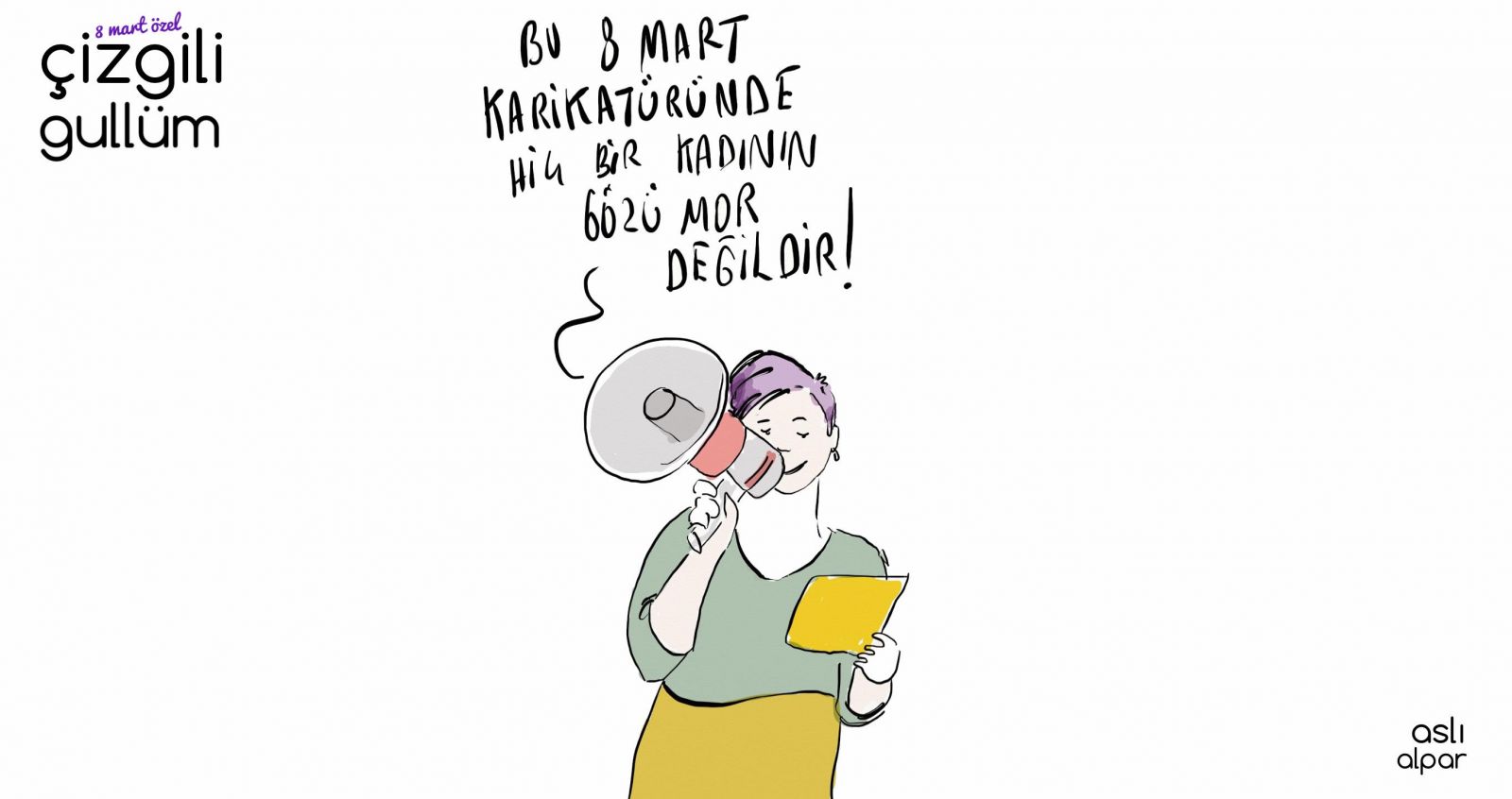 Çizgili Gullüm: 8 Mart özel Kaos GL - LGBTİ+ Haber Portalı