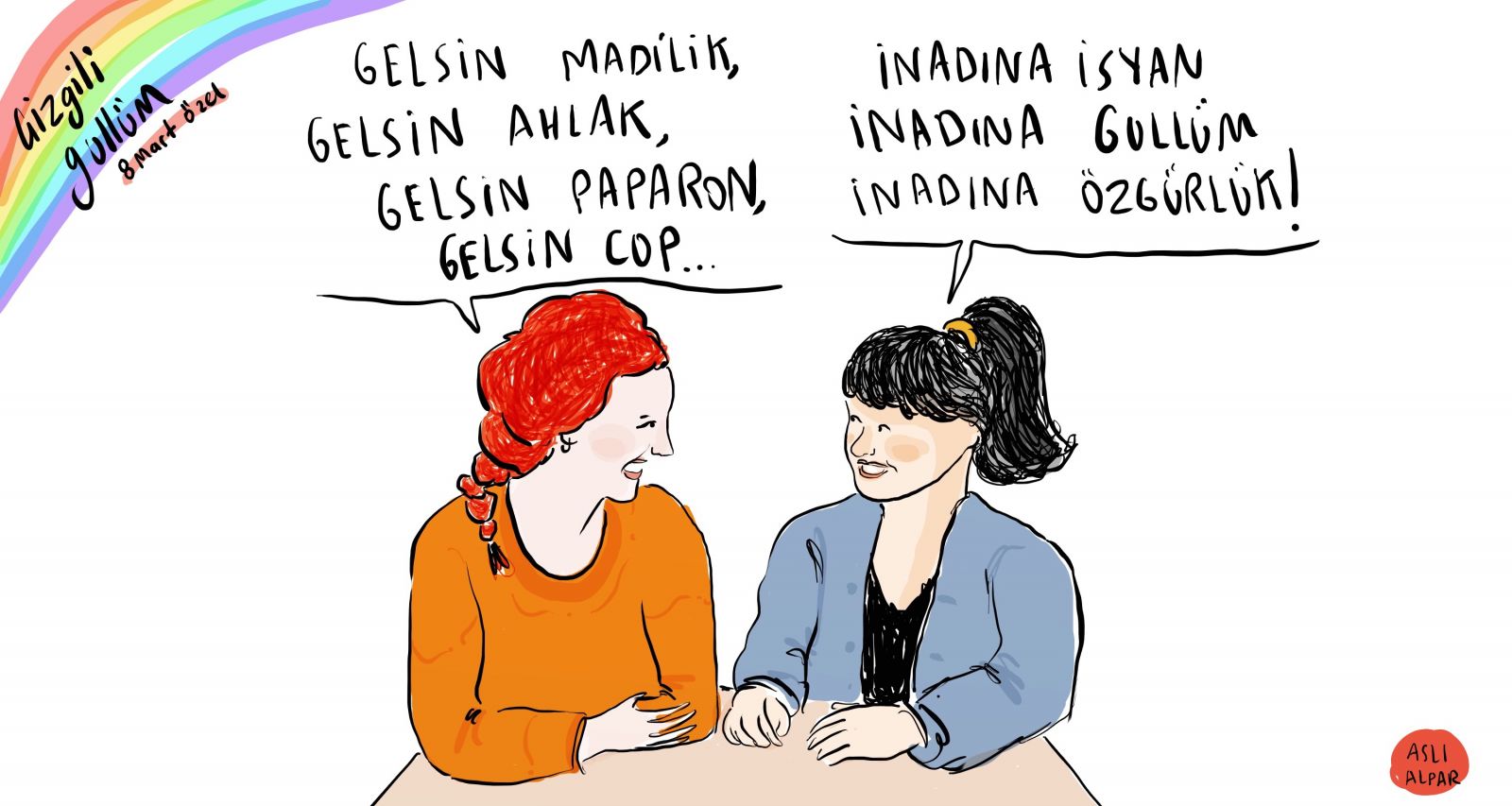 Çizgili Gullüm: İnadına isyan, inadına gullüm! Kaos GL - LGBTİ+ Haber Portalı