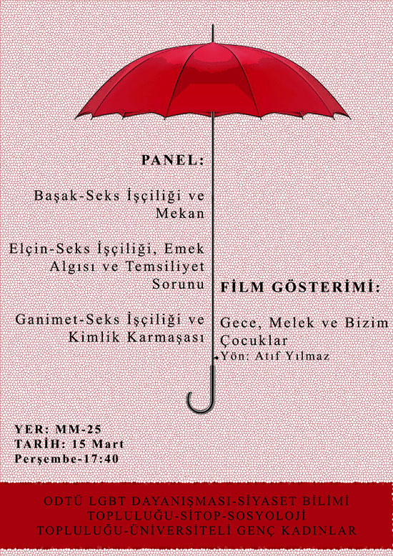 ODTÜ&rsquo;de Seks İşçilerinin Sorunları Tartışmaya Açılacak Kaos GL - LGBTİ+ Haber Portalı