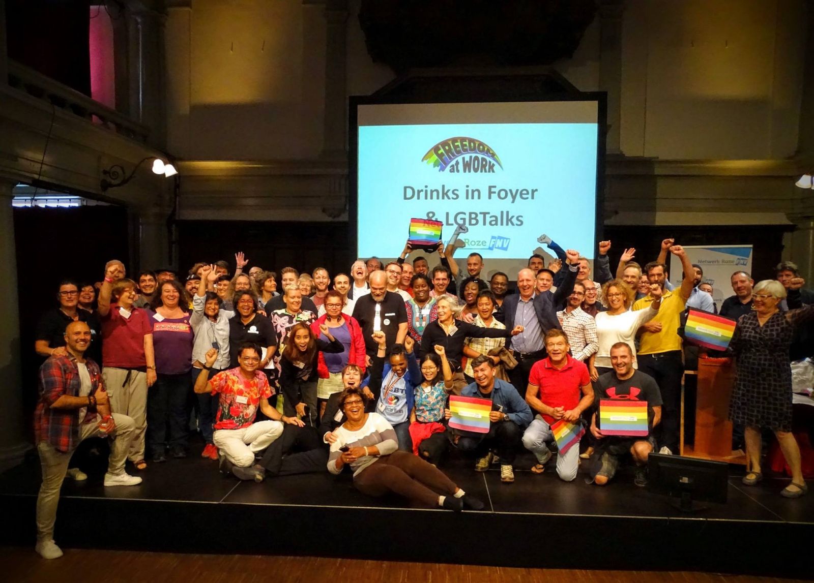 Sendikacılar EuroPride&rsquo;ta buluştu Kaos GL - LGBTİ+ Haber Portalı