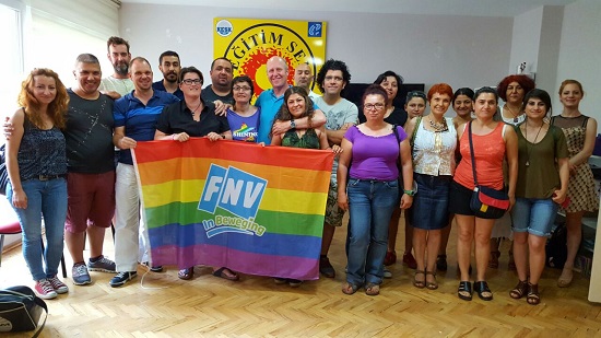 Hollanda, Türkiye ve Kıbrıs&rsquo;tan sendikacılar İzmir&rsquo;de buluştu Kaos GL - LGBTİ+ Haber Portalı