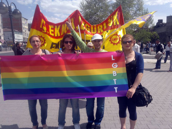 On May 1, LGBT Individuals Were on The Streets in Seven Cities | Kaos GL - News Portal for LGBTI+ News