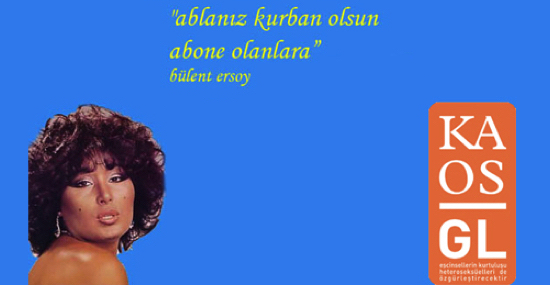 "Ablanız kurban olsun abone olanlara" Kaos GL - LGBTİ+ Haber Portalı