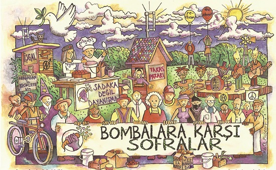 Bombalara Karşı Sofralar&rsquo;ın Haziran programına göz attınız mı? Kaos GL - LGBTİ+ Haber Portalı