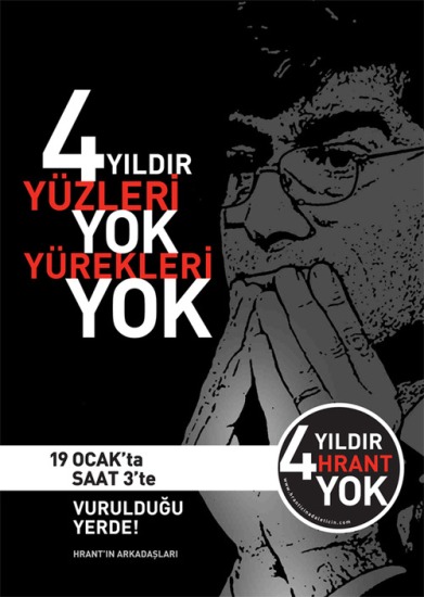 Hrant Dink İstanbul ve Ankara'da Anılacak Kaos GL - LGBTİ+ Haber Portalı