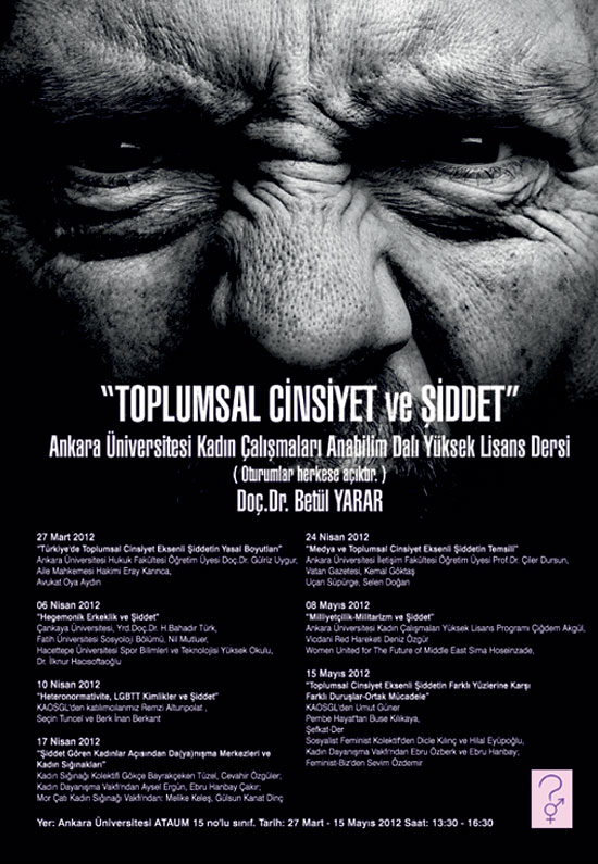 Kamuya Açık Toplumsal Cinsiyet ve Şiddet Dersi | Kaos GL - LGBTİ+ Haber Portalı Haber