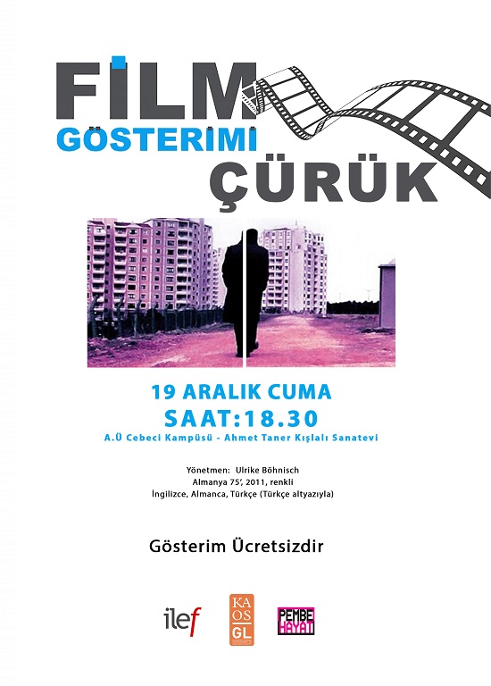 &lsquo;Çürük&rsquo; yarın Ankaralı seyirciyle buluşuyor Kaos GL - LGBTİ+ Haber Portalı